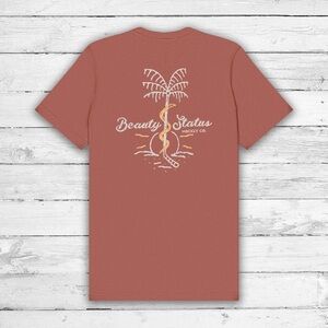 Beauty Status Hockey Co Men’s Palm Tree Shirt ❤️🌴SIZE XL